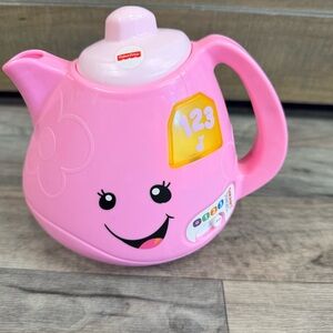 Fisher-Price Laugh & Learn Sweet Manners Teapot‎ Pink – Tested & Working